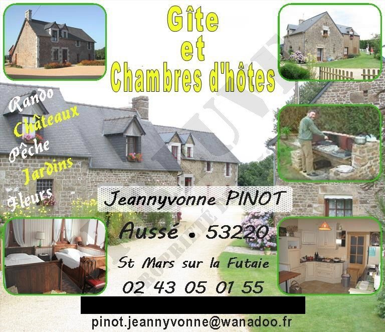 Chambres d'Hôtes  Gîte  de  Aussé
