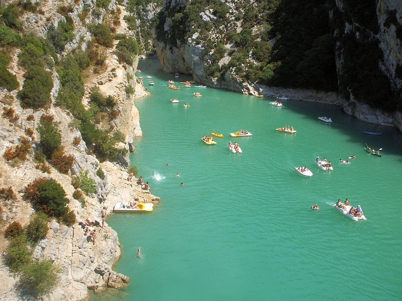 Vues Gîte en VERDON